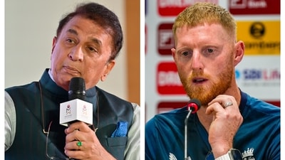 Sunil Gavaskar and Ben Stokes Sunil Gavaskar and Ben Stokes