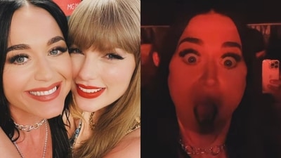 Katy Perry at Taylor Swift concert in Sydney, Australia. (Instagram / katyperry) Katy Perry at Taylor Swift concert in Sydney, Australia. (Instagram / katyperry)