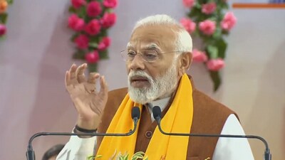 Prime Minister Narendra Modi in Varanasi.