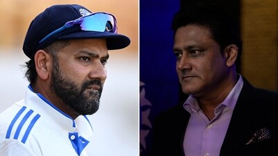 Rohit Sharma accepted Anil Kumble's request from last Saturday. (Getty-AP) Rohit Sharma accepted Anil Kumble's request from last Saturday. (Getty-AP)
