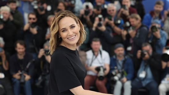 French newspapers Le Parisien and Liberation report that actress Judith Godreche is to make a speech on sexual violence in the cinema industry at the Cesar Awards' ceremony, the French version of the Oscars. (AP)