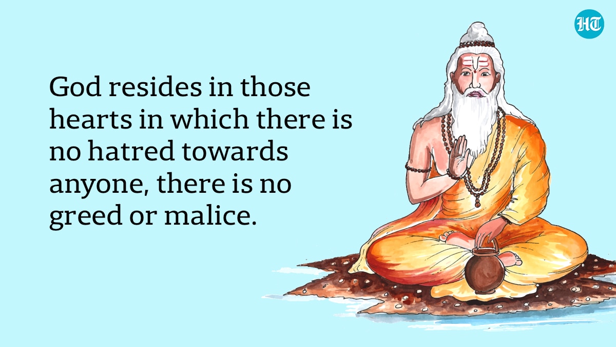Guru Ravidas was a well-known saint, poet and philosopher.