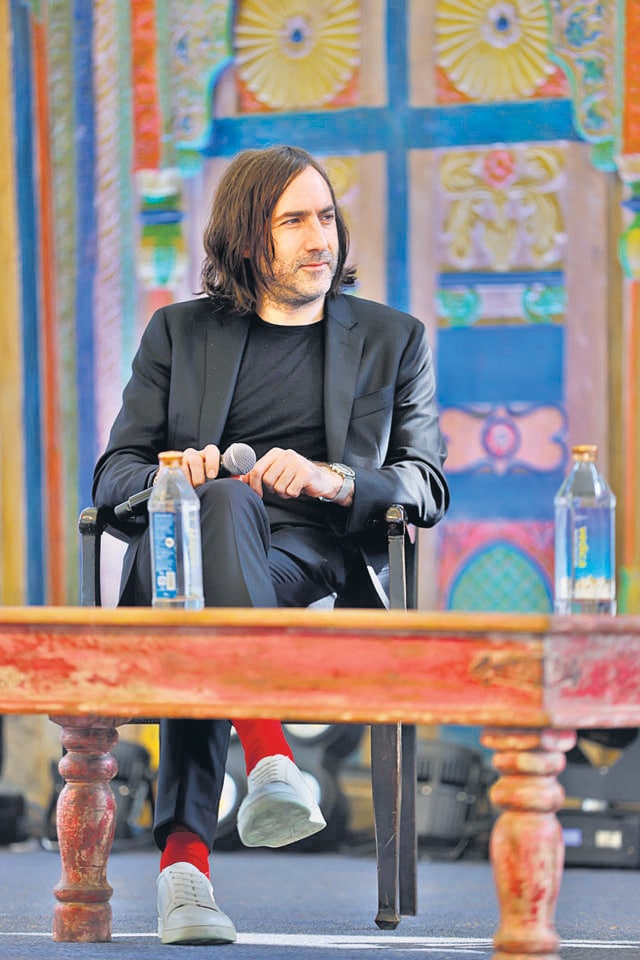 Author Paul Lynch (JLF 2024) Author Paul Lynch (JLF 2024)