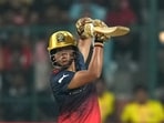 RCB's Richa Ghosh plays a shot. RCB's Richa Ghosh plays a shot.
