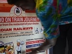 Indian Railways staff prepare a food trolley onboard a train in Mumbai. (AFP File Photo / Representational) Indian Railways staff prepare a food trolley onboard a train in Mumbai. (AFP File Photo / Representational)