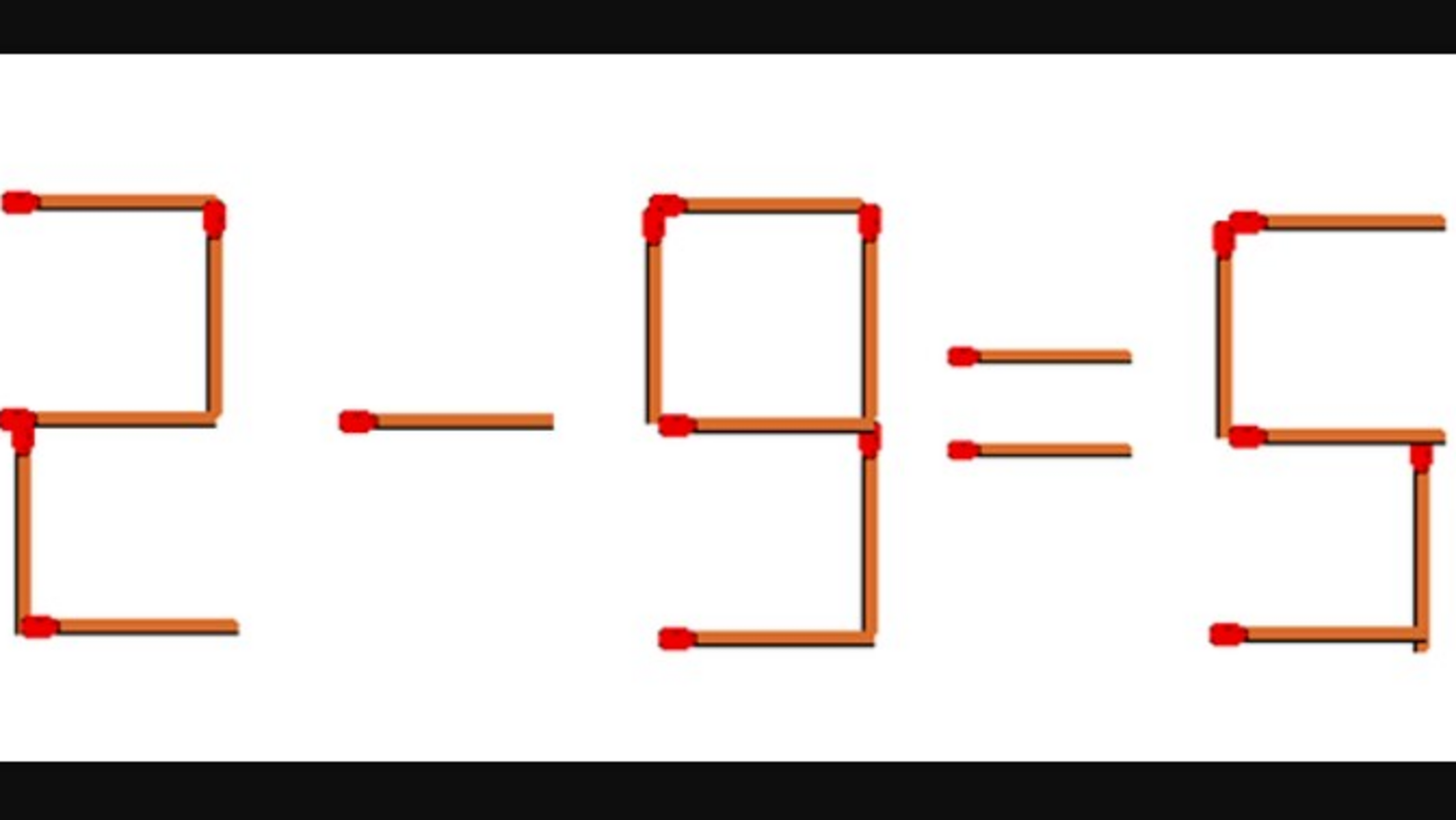 Can you make this equation correct by removing just 1 matchstick? | Trending - Vimarsana News