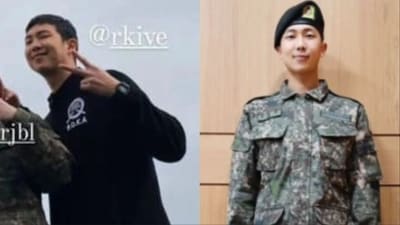 BTS RM shared a photo on Instagram. BTS RM shared a photo on Instagram.