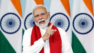 Prime Minister Narendra Modi during the inauguration and laying the foundation stone of multiple development projects in Chhattisgarh via video conference on Saturday. (ANI) Prime Minister Narendra Modi during the inauguration and laying the foundation stone of multiple development projects in Chhattisgarh via video conference on Saturday. (ANI)
