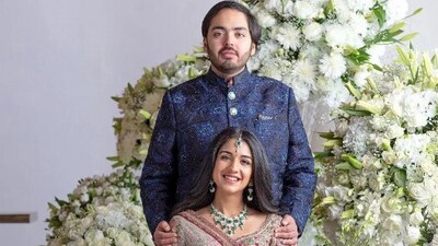 Anant Ambani and Radhika Merchant Anant Ambani and Radhika Merchant