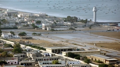 A picture from Gwadar, the port city in Pakistan. The Pak cabinet committee on energy has approved starting construction of the pipeline from the Iranian border to Gwadar. (Bloomberg)