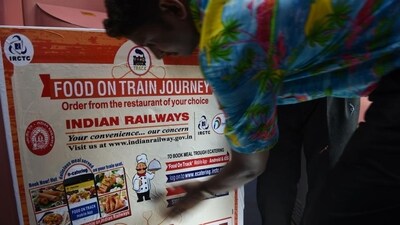 Indian Railways staff prepare a food trolley onboard a train in Mumbai. (AFP File Photo / Representational) Indian Railways staff prepare a food trolley onboard a train in Mumbai. (AFP File Photo / Representational)