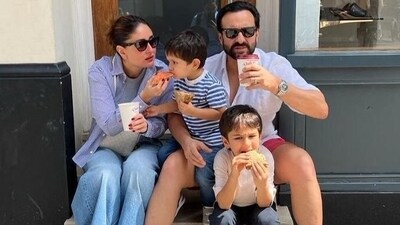 Kareena Kapoor and Saif Ali Khan with sons Taimur Alia Khan and Jeh during a family vacation in Europe. Taimur (born in December 2016) is often spotted in paparazzi pictures and videos from Mumbai. Mom Kareena also keeps posting family photos on Instagram featuring Taimur. Kareena Kapoor and Saif Ali Khan with sons Taimur Alia Khan and Jeh during a family vacation in Europe. Taimur (born in December 2016) is often spotted in paparazzi pictures and videos from Mumbai. Mom Kareena also keeps posting family photos on Instagram featuring Taimur. 
