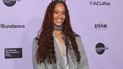 PARK CITY, UTAH - JANUARY 18: Malia Ann Obama attends the "The Heart" Premiere at the Short Film Program 1 during the 2024 Sundance Film Festival at Prospector Square Theatre on January 18, 2024 in Park City, Utah. Dia Dipasupil/Getty Images/AFP (Photo by Dia Dipasupil / GETTY IMAGES NORTH AMERICA) (Getty Images via AFP) PARK CITY, UTAH - JANUARY 18: Malia Ann Obama attends the "The Heart" Premiere at the Short Film Program 1 during the 2024 Sundance Film Festival at Prospector Square Theatre on January 18, 2024 in Park City, Utah. Dia Dipasupil/Getty Images/AFP (Photo by Dia Dipasupil / GETTY IMAGES NORTH AMERICA) (Getty Images via AFP)
