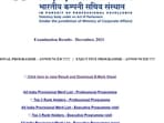 ICSI declares CS Executive Dec 2023 results today