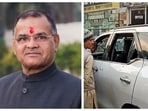 Nafe Singh Rathee was shot dead in Jhajjar on Sunday evening while he was travelling in his car. Bullets were sprayed on his car from a close range. Nafe Singh Rathee was shot dead in Jhajjar on Sunday evening while he was travelling in his car. Bullets were sprayed on his car from a close range.