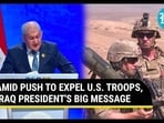 Iraq President on Gaza Iraq President on Gaza