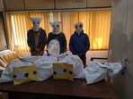 The NCB, in a joint operation with the Special Cell of Delhi Police and Operations Branch, busted a drug trafficking network involved in precursor chemical trafficking and seized 50kg of pseudoephedrine. Three persons were arrested in this connection. The NCB, in a joint operation with the Special Cell of Delhi Police and Operations Branch, busted a drug trafficking network involved in precursor chemical trafficking and seized 50kg of pseudoephedrine. Three persons were arrested in this connection.