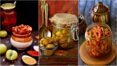 A unifying element in Indian cuisine: Achar, or pickles, are essential for a complete thali. (Pinterest) A unifying element in Indian cuisine: Achar, or pickles, are essential for a complete thali. (Pinterest)