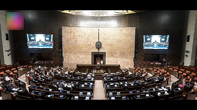 A candidate needs 45 first preference votes to get elected to the Rajya Sabha. (ANI) A candidate needs 45 first preference votes to get elected to the Rajya Sabha. (ANI)