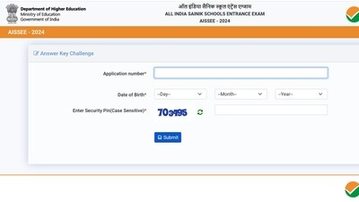 AISSEE 2024 answer key released,
