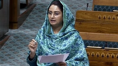 Shiromani Akali Dal (SAD) MP Harsimrat Kaur Badal (ANI  )