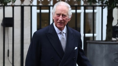 King Charles has expressed his support for Ukraine in a heartfelt statement shared on X, formerly Twitter (REUTERS)