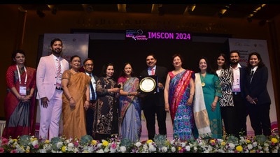 Concluding day of ‘IMSCON-2024’ at Allahabad Medical Association’s convention centre on Sunday. (HT Photo) Concluding day of ‘IMSCON-2024’ at Allahabad Medical Association’s convention centre on Sunday. (HT Photo)