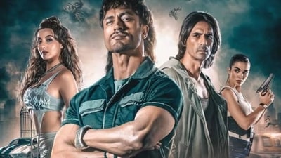 Nora Fatehi, Vidyut Jammwal, Arjun Rampal and Amy Jackson star in Crakk. Nora Fatehi, Vidyut Jammwal, Arjun Rampal and Amy Jackson star in Crakk.