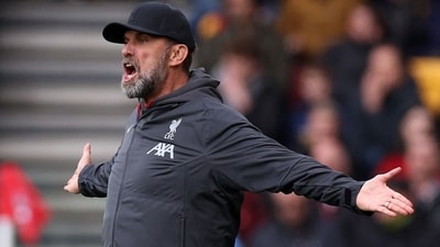 Liverpool's German manager Jurgen Klopp gestures on the touchline. (AFP) Liverpool's German manager Jurgen Klopp gestures on the touchline. (AFP)