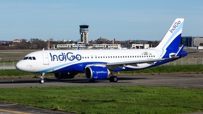 The IndiGo flight 6E 223, carrying 165 passengers and six crew members, was scheduled to land at 7:30 pm on Friday. (File/Bloomberg) The IndiGo flight 6E 223, carrying 165 passengers and six crew members, was scheduled to land at 7:30 pm on Friday. (File/Bloomberg)
