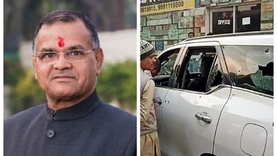 Nafe Singh Rathee was shot dead in Jhajjar on Sunday evening while he was travelling in his car. Bullets were sprayed on his car from a close range. Nafe Singh Rathee was shot dead in Jhajjar on Sunday evening while he was travelling in his car. Bullets were sprayed on his car from a close range.