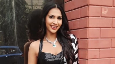 Actor Naqiyah Haji on her visit to Hindustan Times office in Lucknow (Deep Saxena/HT)