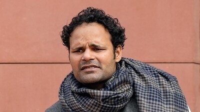 BSP MP Ritesh Pandey resigns from party, joins BJP (PTI) BSP MP Ritesh Pandey resigns from party, joins BJP (PTI)