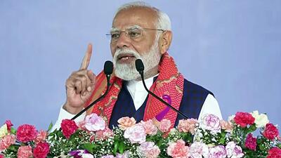 Prime Minister Narendra Modi announces that his monthlly radio broadcast Mann ki Baat will be stopped for the next three months. (ANI) Prime Minister Narendra Modi announces that his monthlly radio broadcast Mann ki Baat will be stopped for the next three months. (ANI)