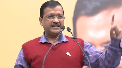 Delhi chief minister Arvind Kejriwal (ANI)