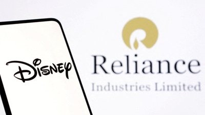 Disney and Reliance logos are seen in this illustration (REUTERS)