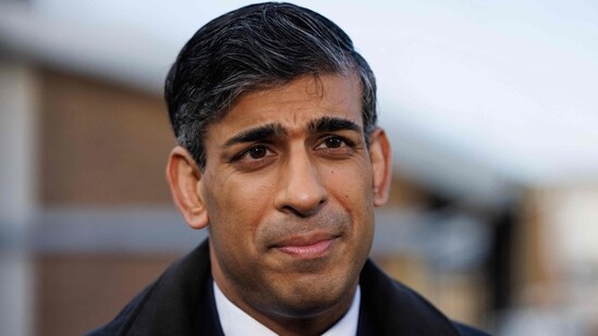 Britain's Prime Minister Rishi Sunak. (AFP)