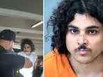 Raad Almansoori, believed to be a serial attacker, has a history of arrests in Arizona, Florida and Texas (Scottsdale Police Department/Facebook, Maricopa County Sheriff’s Office via AP)