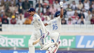 Shubman Gill and Dhruv Jurel dug deep and showed fortitude that augurs well for the future of Indian cricket. (ANI) Shubman Gill and Dhruv Jurel dug deep and showed fortitude that augurs well for the future of Indian cricket. (ANI)