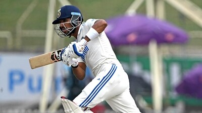 India's Dhruv Jurel plays a shot during the fourth day of the fourth Test between India and England (AFP) India's Dhruv Jurel plays a shot during the fourth day of the fourth Test between India and England (AFP)