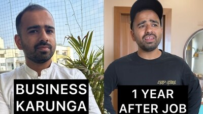 Many found Gaurav Kapoor's video on people dreaming of quitting jobs to pursue business relatable. (Instagram/@gauravkpoor) Many found Gaurav Kapoor's video on people dreaming of quitting jobs to pursue business relatable. (Instagram/@gauravkpoor)