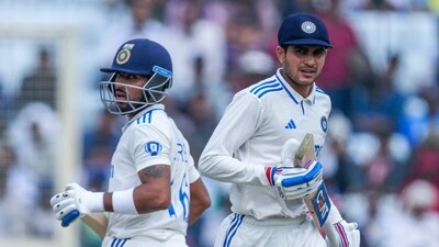 Shubman Gill and Dhruv Jurel ensured India did not collapse. (AP) Shubman Gill and Dhruv Jurel ensured India did not collapse. (AP)
