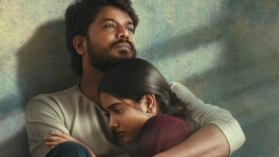 Manikandan in a still from Lover Manikandan in a still from Lover