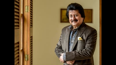 Mumbai, India - July 18, 2018: Profile picture of Pankaj Udhas poses for picture during announcement of 17th Khazana Festival which raise funds for Parents Association Thalassemic Unit Trust & Cancer Patients Aid Association in Mumbai, India, on Wednesday, July 18, 2018. (Photo by Kunal Patil/Hindustan Times) (Kunal Patil/HT Photo)