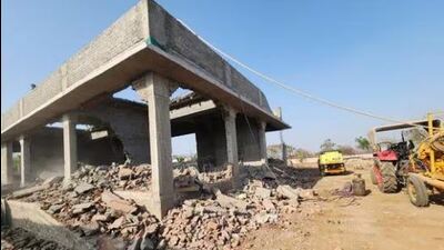 The HEMRL is a sensitive area on the point of security reasons. By considering that the HEMRL raised the issue of encroachments in their premises since the year 2021. (HT PHOTO) The HEMRL is a sensitive area on the point of security reasons. By considering that the HEMRL raised the issue of encroachments in their premises since the year 2021. (HT PHOTO)