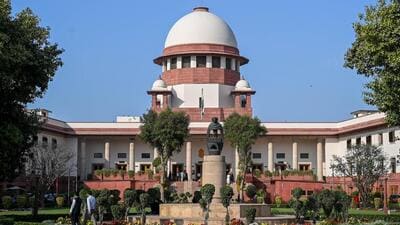 The bench was hearing an appeal filed by a Muslim religious body against the November 2023 judgment of the Madras high court. (ANI) The bench was hearing an appeal filed by a Muslim religious body against the November 2023 judgment of the Madras high court. (ANI)