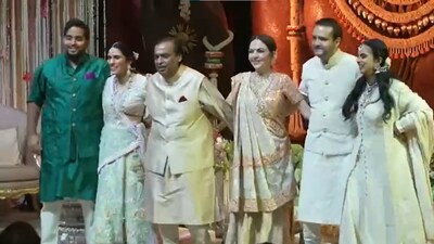 Following this, Mukesh Ambani hosted a lavish party at his Mumbai residence, Antilia. (File Photo) Following this, Mukesh Ambani hosted a lavish party at his Mumbai residence, Antilia. (File Photo)