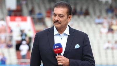 Ravi Shastri took a sly dig at Ollie Pope Ravi Shastri took a sly dig at Ollie Pope