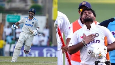 Dhruv Jurel did a Rishabh Pant in Ranchi Dhruv Jurel did a Rishabh Pant in Ranchi