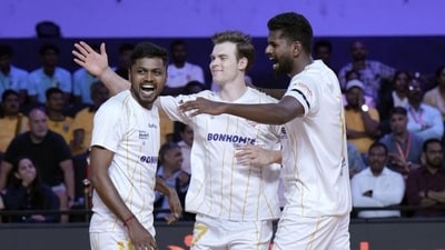 Ahmedabad Defenders' players Ahmedabad Defenders' players